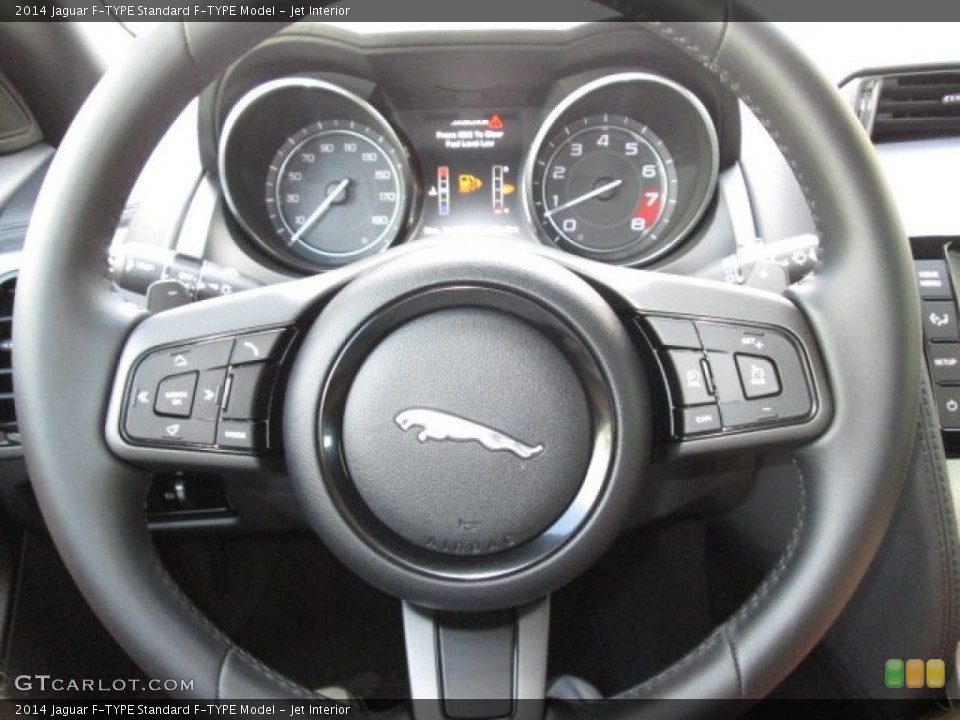 Jet Interior Steering Wheel for the 2014 Jaguar F-TYPE  #87305531