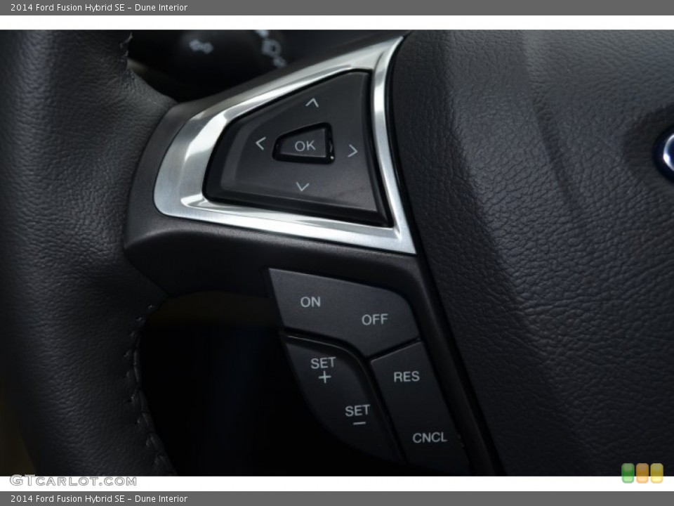 Dune Interior Controls for the 2014 Ford Fusion Hybrid SE #87314677