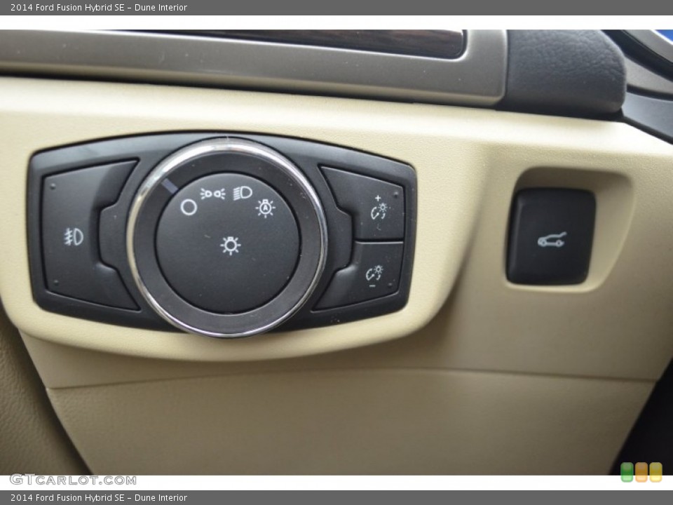Dune Interior Controls for the 2014 Ford Fusion Hybrid SE #87314800