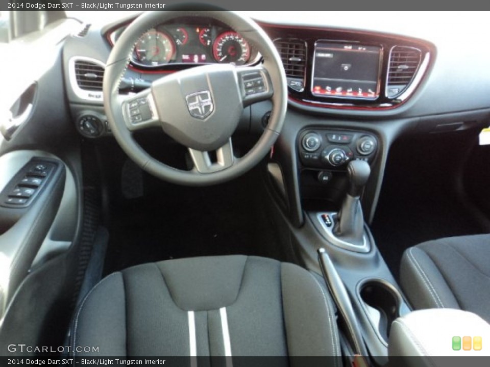 Black/Light Tungsten Interior Dashboard for the 2014 Dodge Dart SXT #87318001