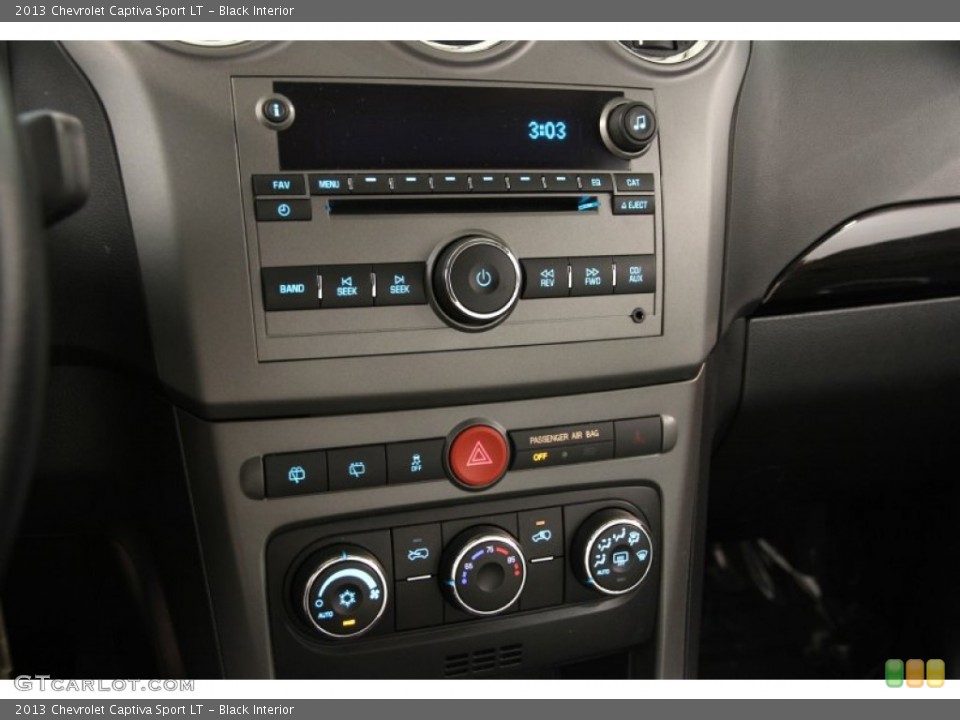 Black Interior Controls for the 2013 Chevrolet Captiva Sport LT #87318526
