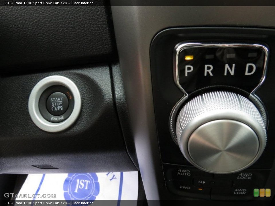 Black Interior Transmission for the 2014 Ram 1500 Sport Crew Cab 4x4 #87318865