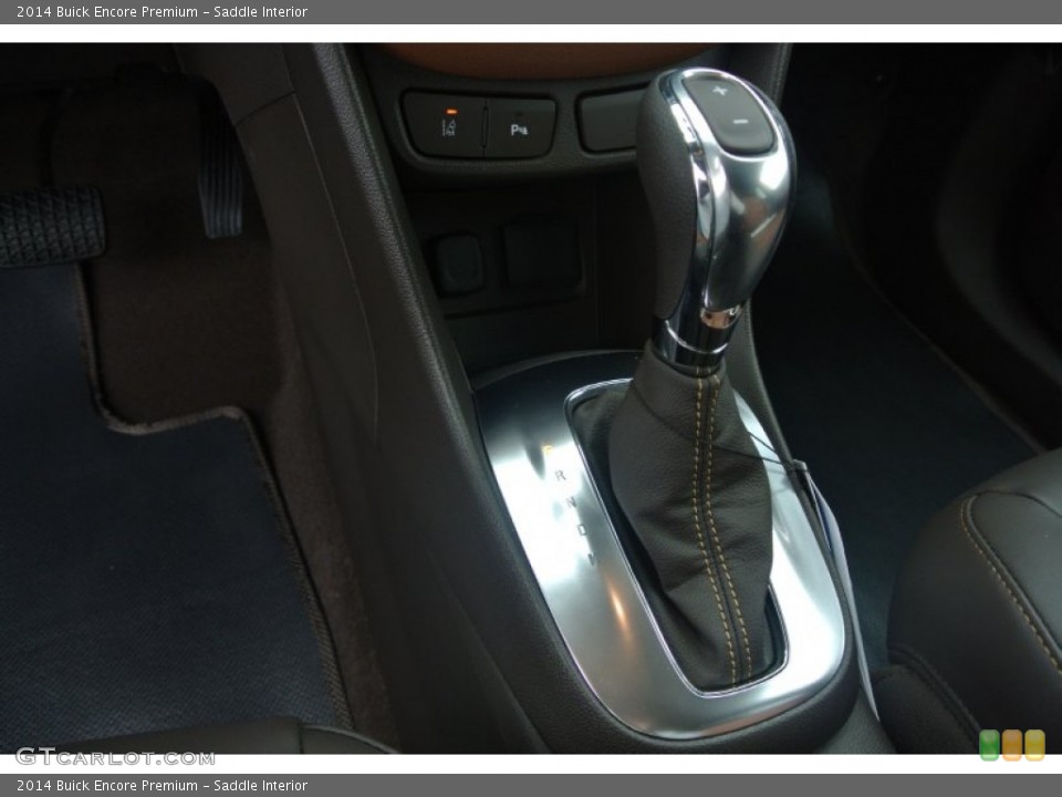 Saddle Interior Transmission for the 2014 Buick Encore Premium #87321971