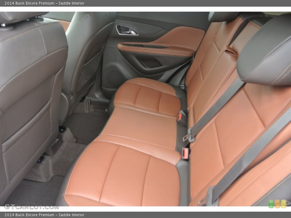 Saddle Interior Rear Seat for the 2014 Buick Encore Premium #87322093