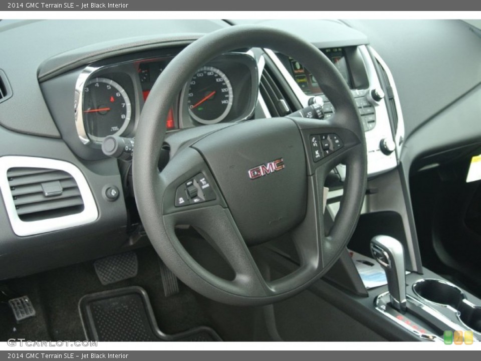 Jet Black Interior Steering Wheel for the 2014 GMC Terrain SLE #87322783