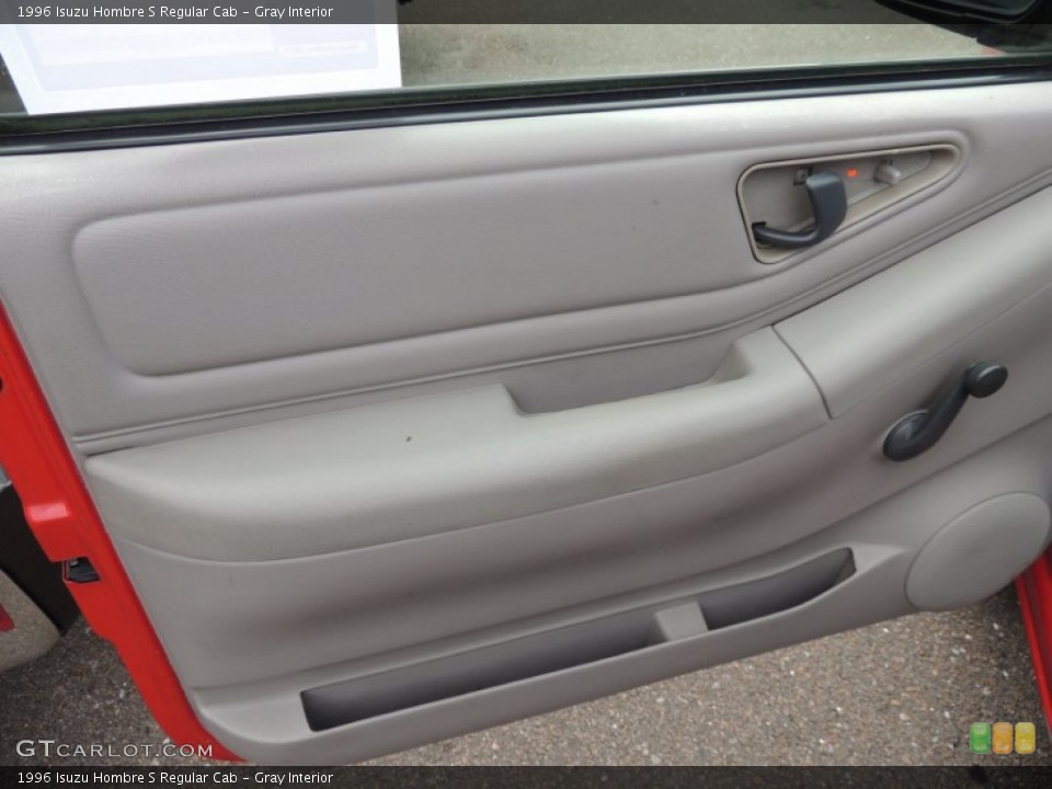 Gray Interior Front Seat for the 1996 Isuzu Hombre S Regular Cab #87325468