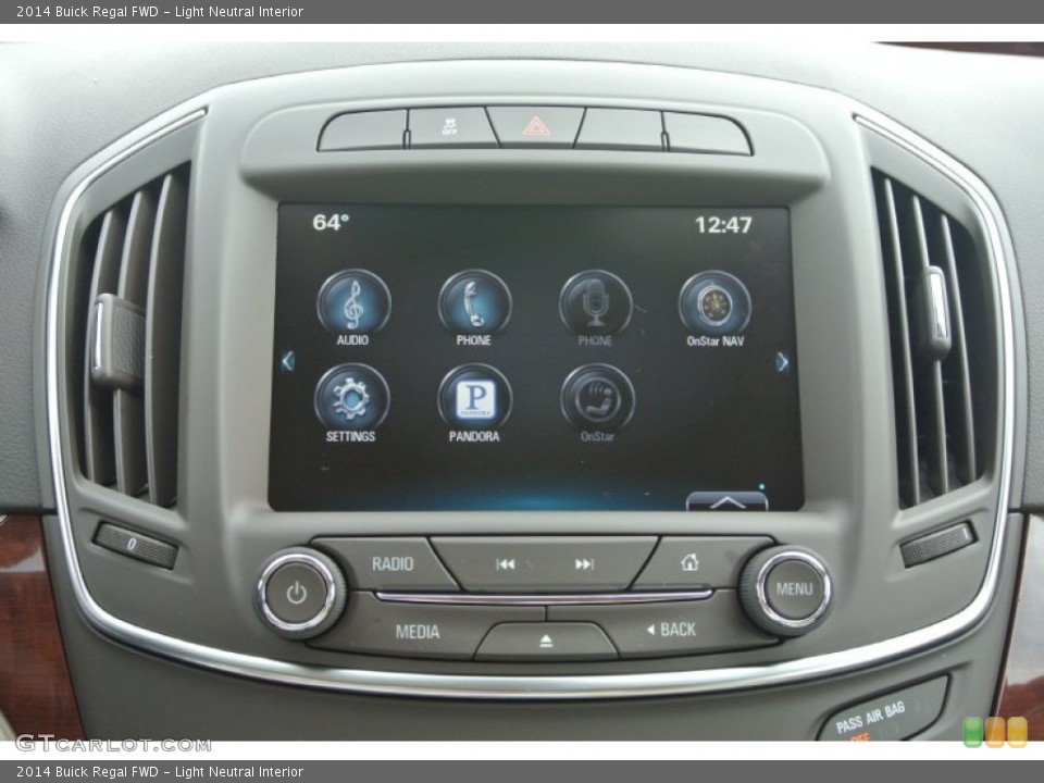 Light Neutral Interior Controls for the 2014 Buick Regal FWD #87326848