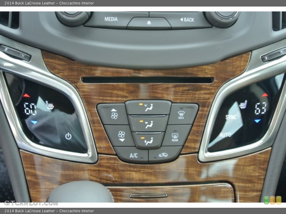 Choccachino Interior Controls for the 2014 Buick LaCrosse Leather #87327292