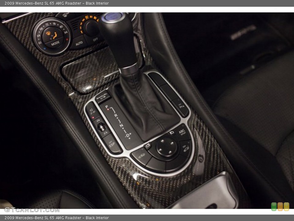 Black Interior Transmission for the 2009 Mercedes-Benz SL 65 AMG Roadster #87330346