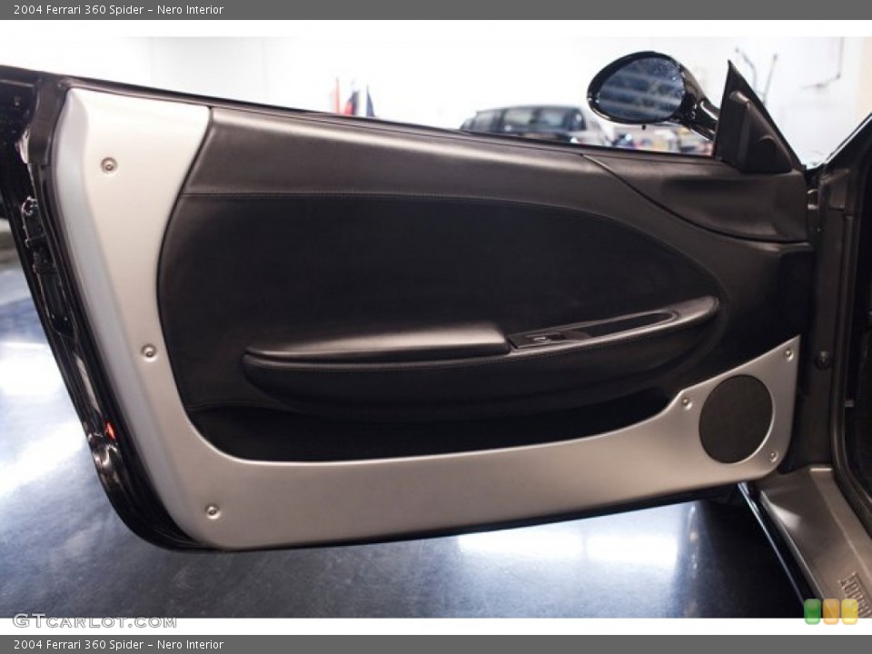 Nero Interior Door Panel for the 2004 Ferrari 360 Spider #87331384