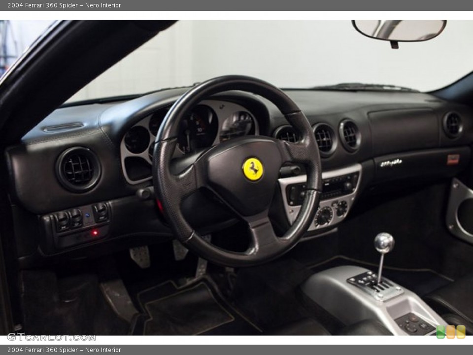 Nero Interior Dashboard for the 2004 Ferrari 360 Spider #87331498