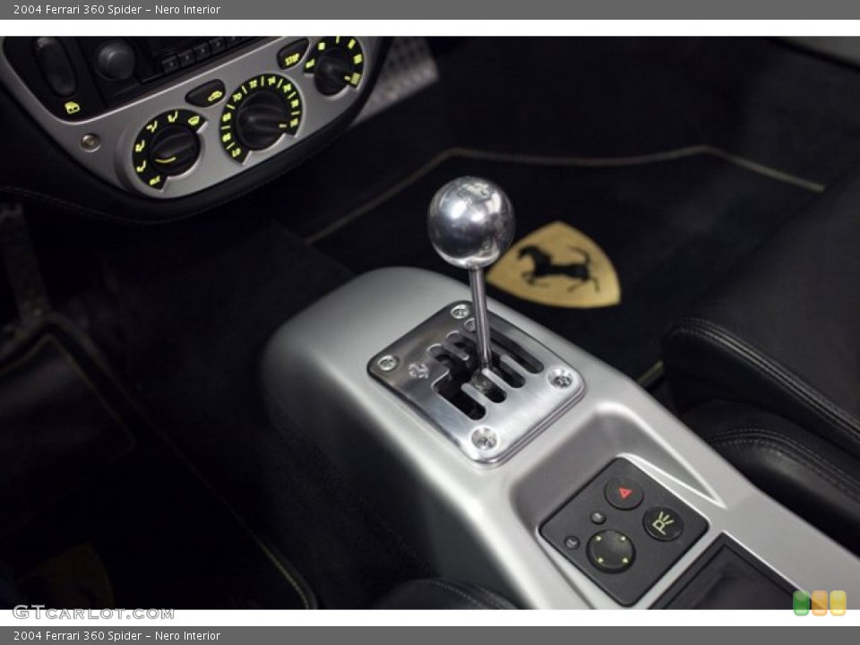 Nero Interior Transmission for the 2004 Ferrari 360 Spider #87331768