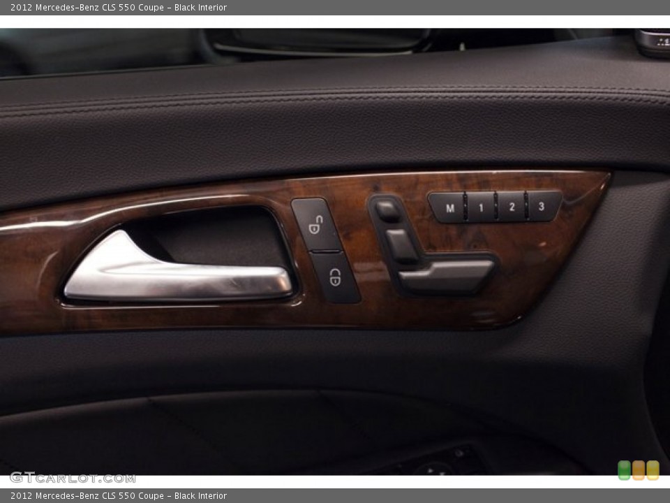 Black Interior Controls for the 2012 Mercedes-Benz CLS 550 Coupe #87332683