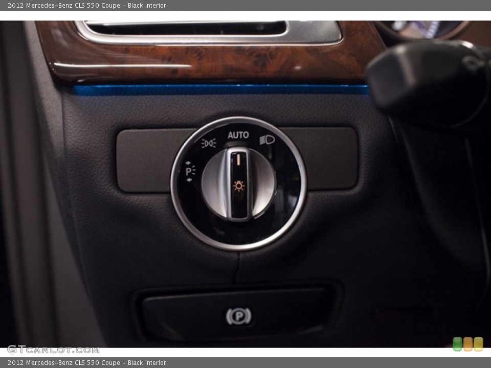 Black Interior Controls for the 2012 Mercedes-Benz CLS 550 Coupe #87332857