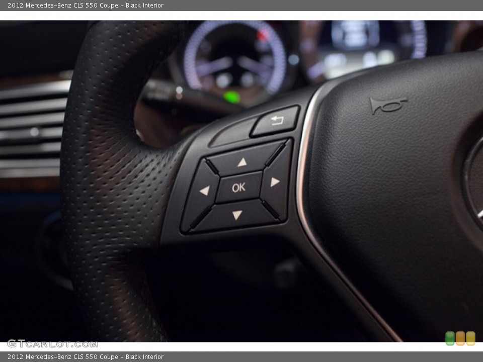 Black Interior Controls for the 2012 Mercedes-Benz CLS 550 Coupe #87332929