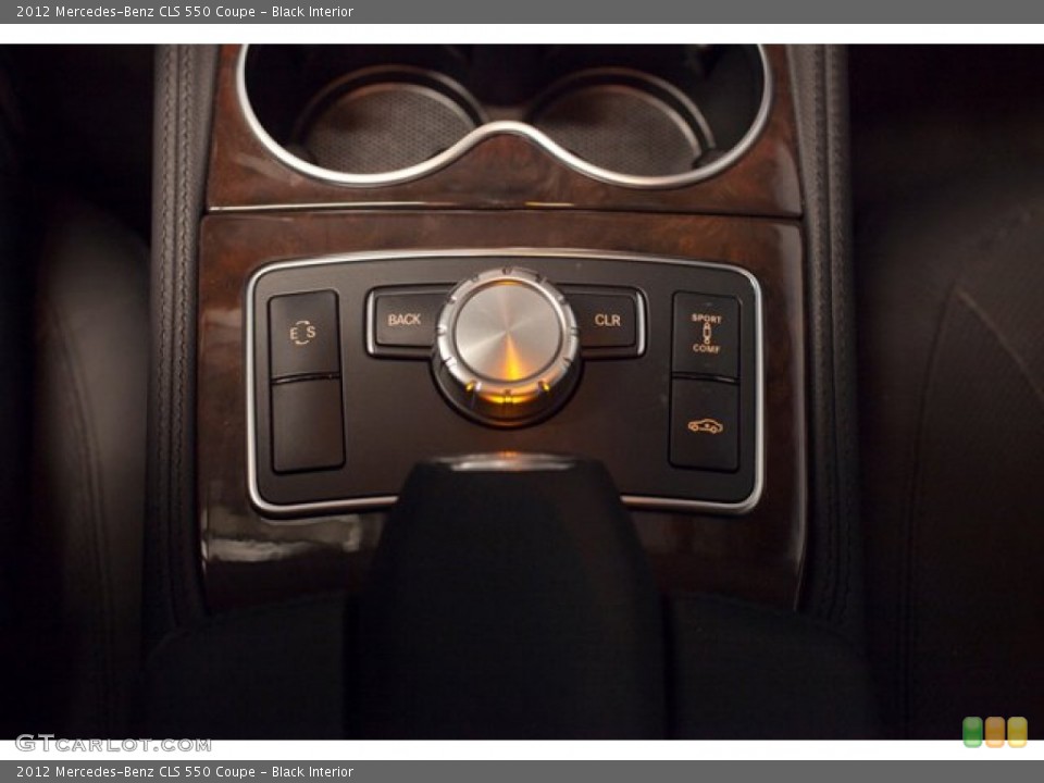 Black Interior Controls for the 2012 Mercedes-Benz CLS 550 Coupe #87333169