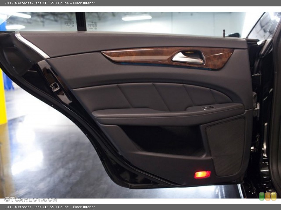 Black Interior Door Panel for the 2012 Mercedes-Benz CLS 550 Coupe #87333234