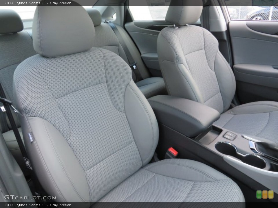 Gray Interior Front Seat for the 2014 Hyundai Sonata SE #87337507