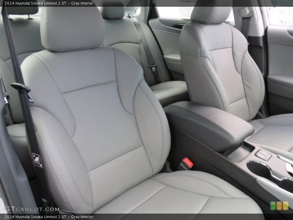 Gray Interior Front Seat for the 2014 Hyundai Sonata Limited 2.0T #87339509