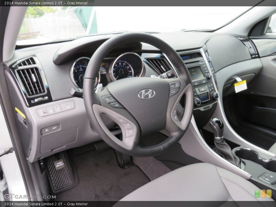 Gray Interior Prime Interior for the 2014 Hyundai Sonata Limited 2.0T #87339568