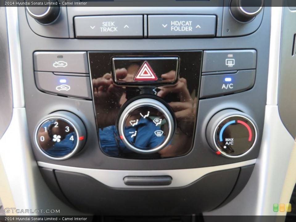 Camel Interior Controls for the 2014 Hyundai Sonata Limited #87339949