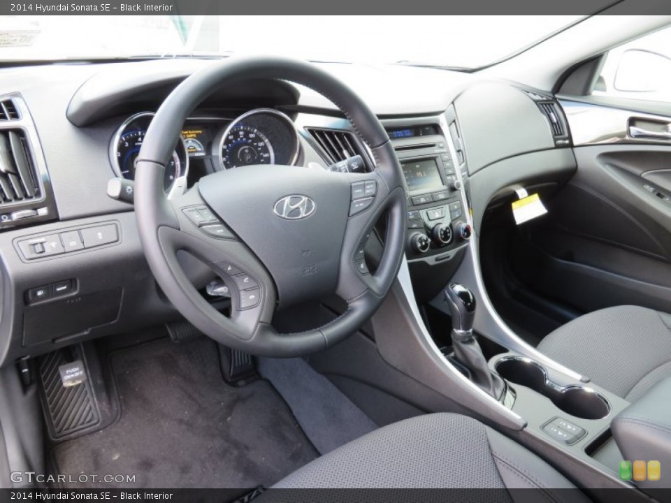 Black Interior Prime Interior for the 2014 Hyundai Sonata SE #87340171