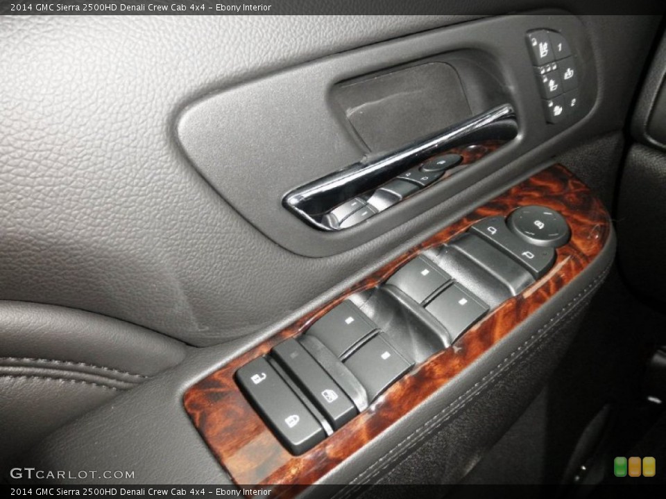 Ebony Interior Door Panel for the 2014 GMC Sierra 2500HD Denali Crew Cab 4x4 #87342672