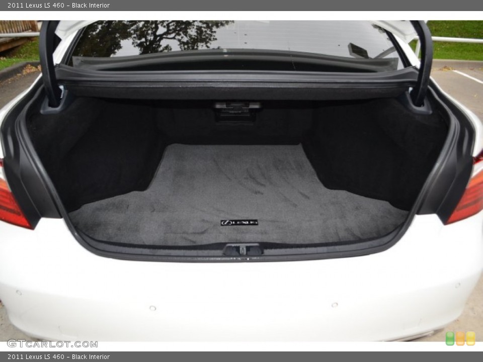 Black Interior Trunk for the 2011 Lexus LS 460 #87343843