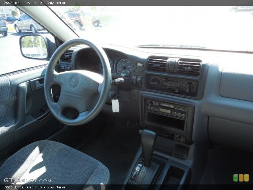 Gray Interior Dashboard for the 2002 Honda Passport LX #87344172