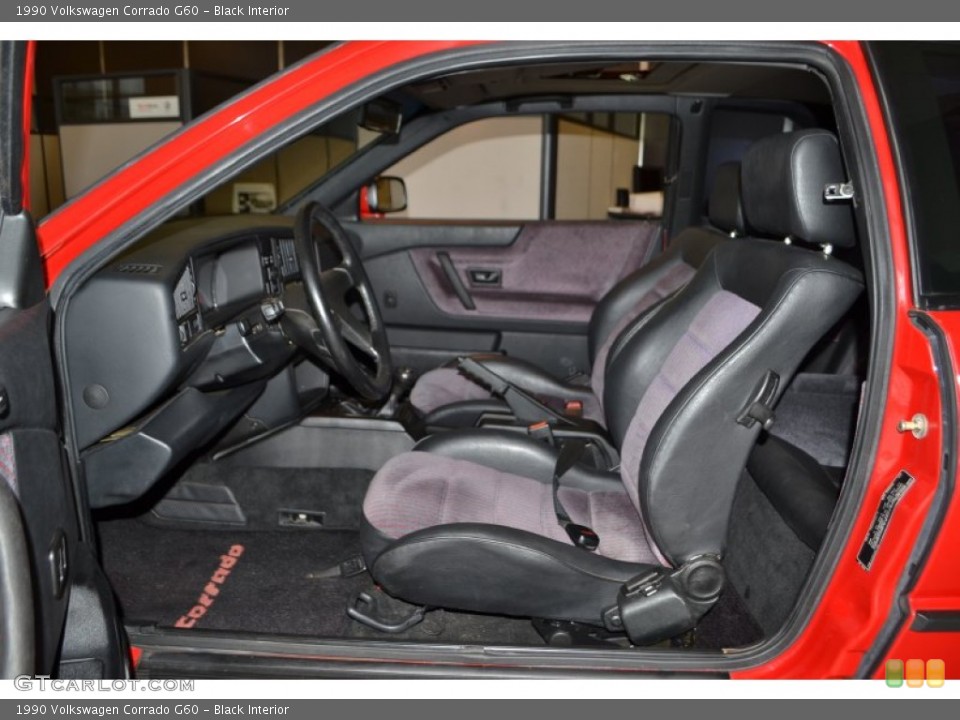 Black Interior Photo for the 1990 Volkswagen Corrado G60 #87346275