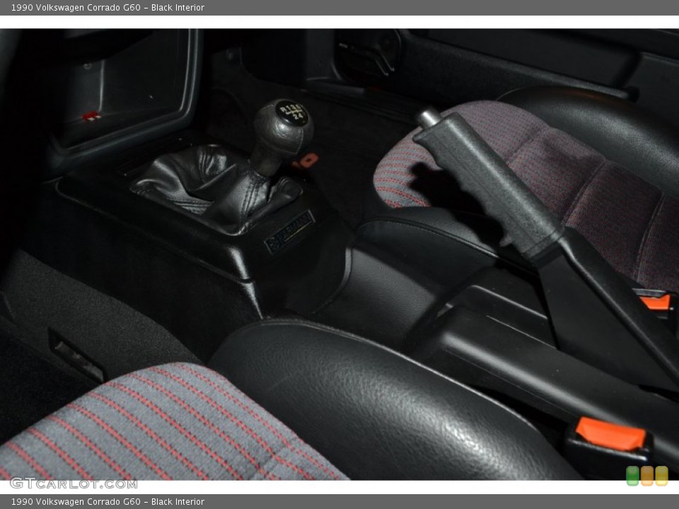 Black Interior Transmission for the 1990 Volkswagen Corrado G60 #87346507