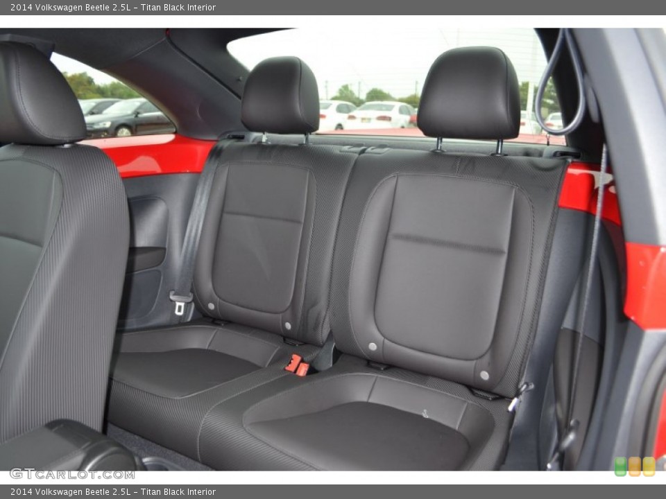 Titan Black Interior Rear Seat for the 2014 Volkswagen Beetle 2.5L #87348604