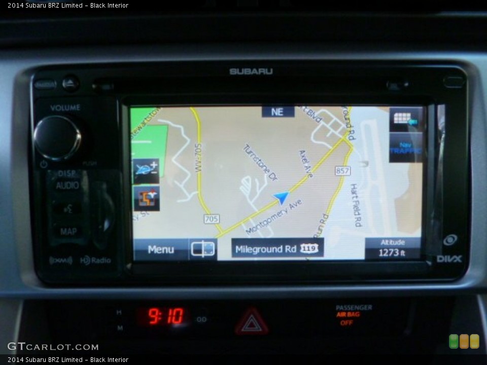 Black Interior Navigation for the 2014 Subaru BRZ Limited #87350797