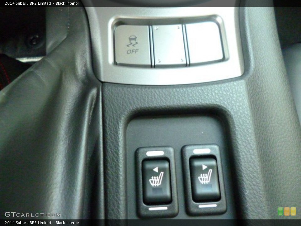 Black Interior Controls for the 2014 Subaru BRZ Limited #87350833