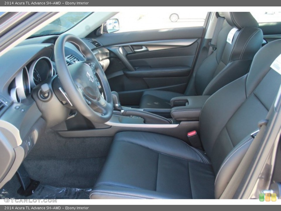 Ebony Interior Front Seat for the 2014 Acura TL Advance SH-AWD #87355975