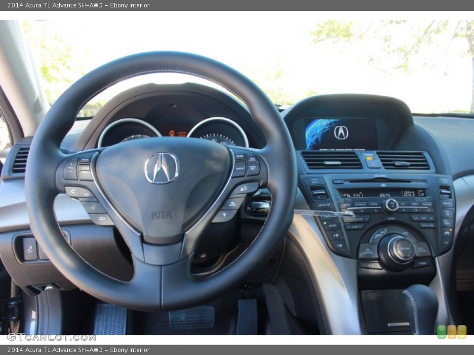 Ebony Interior Dashboard for the 2014 Acura TL Advance SH-AWD #87356266