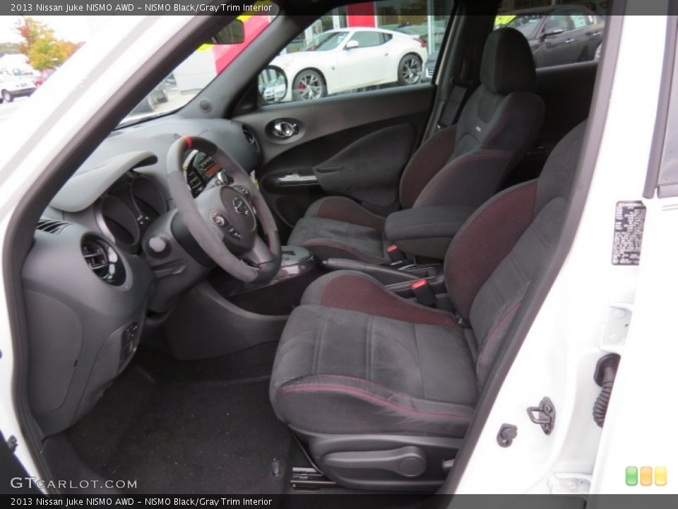 NISMO Black/Gray Trim Interior Photo for the 2013 Nissan Juke NISMO AWD #87359425
