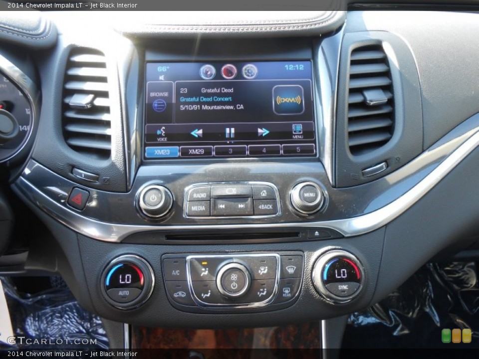 Jet Black Interior Controls for the 2014 Chevrolet Impala LT #87364102