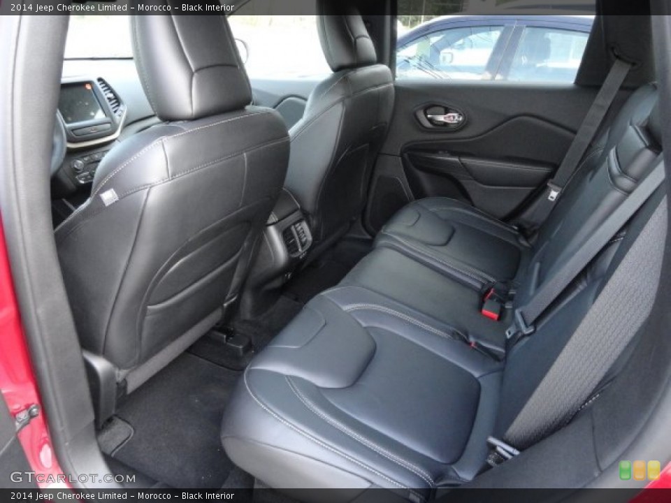 Morocco - Black Interior Rear Seat for the 2014 Jeep Cherokee Limited #87364105