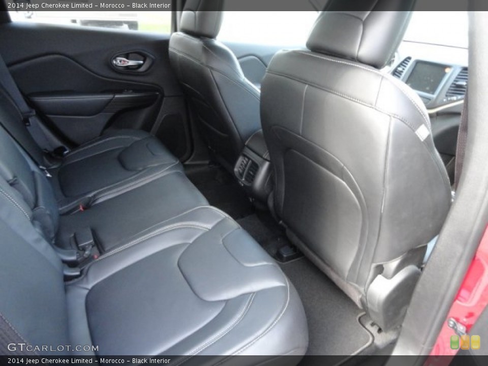 Morocco - Black Interior Rear Seat for the 2014 Jeep Cherokee Limited #87364171