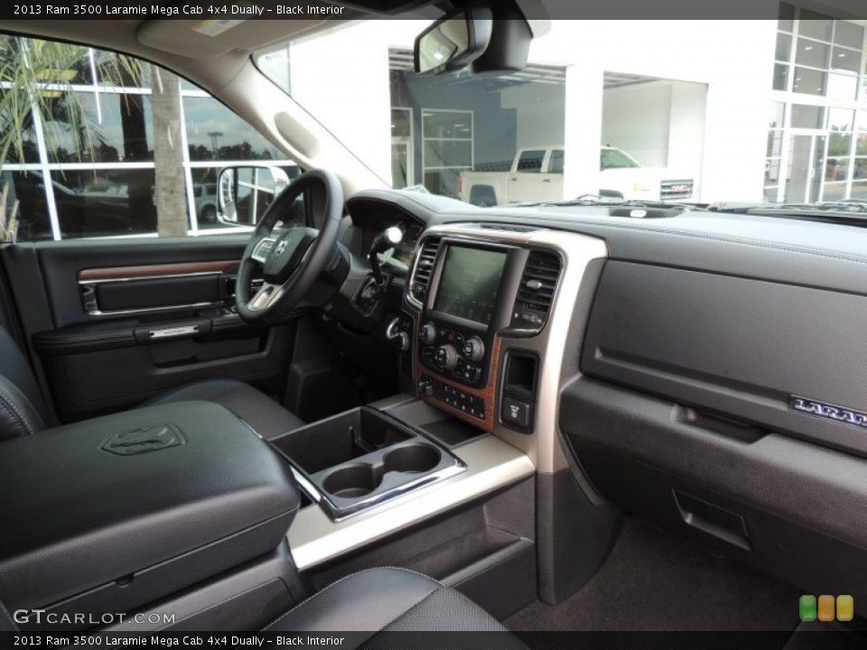Black Interior Photo for the 2013 Ram 3500 Laramie Mega Cab 4x4 Dually #87364636