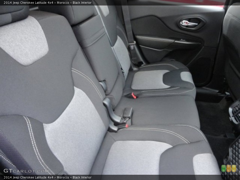 Morocco - Black Interior Rear Seat for the 2014 Jeep Cherokee Latitude 4x4 #87364831
