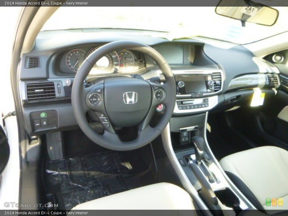 Ivory Interior Prime Interior for the 2014 Honda Accord EX-L Coupe #87367351