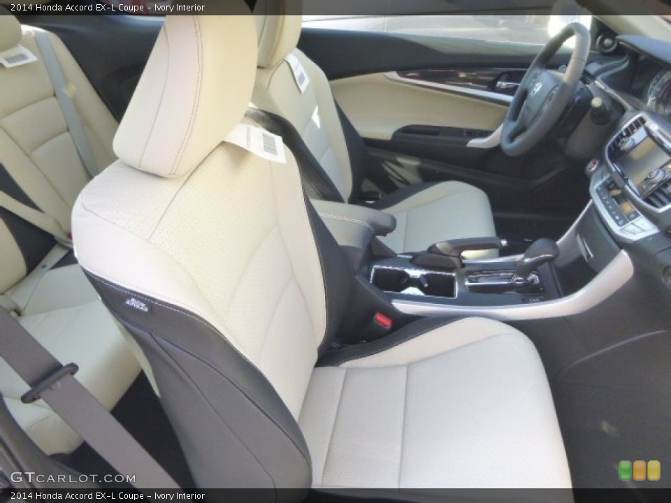 Ivory Interior Front Seat for the 2014 Honda Accord EX-L Coupe #87367372
