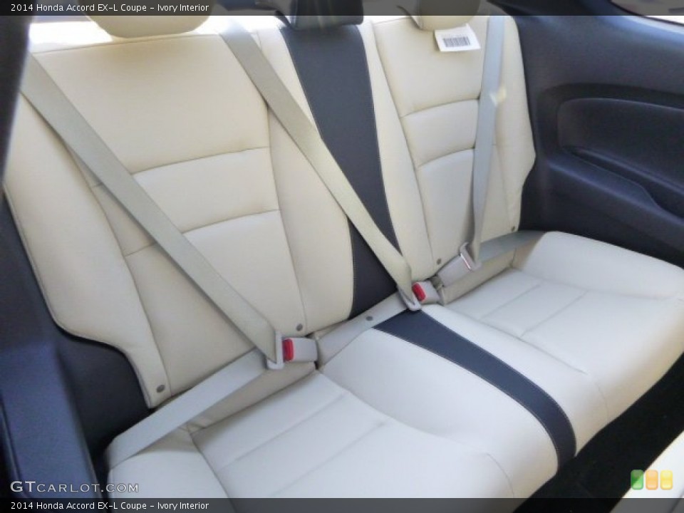 Ivory Interior Rear Seat for the 2014 Honda Accord EX-L Coupe #87367396