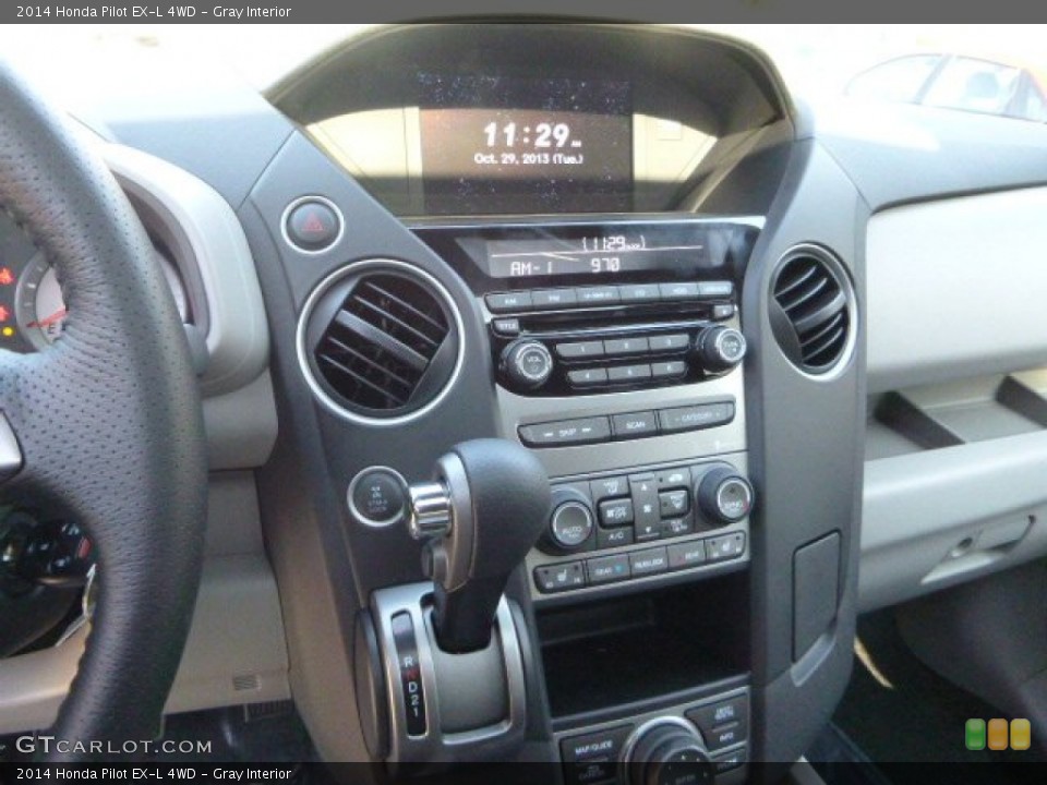 Gray Interior Controls for the 2014 Honda Pilot EX-L 4WD #87369358