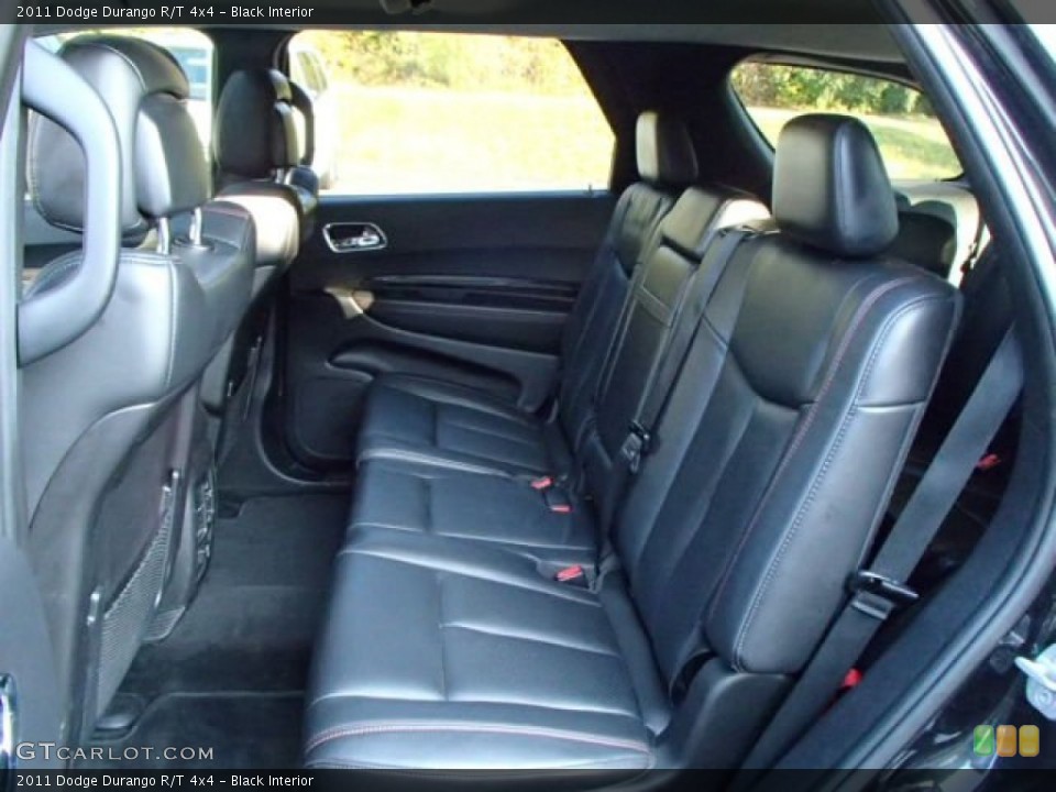Black Interior Rear Seat for the 2011 Dodge Durango R/T 4x4 #87373029