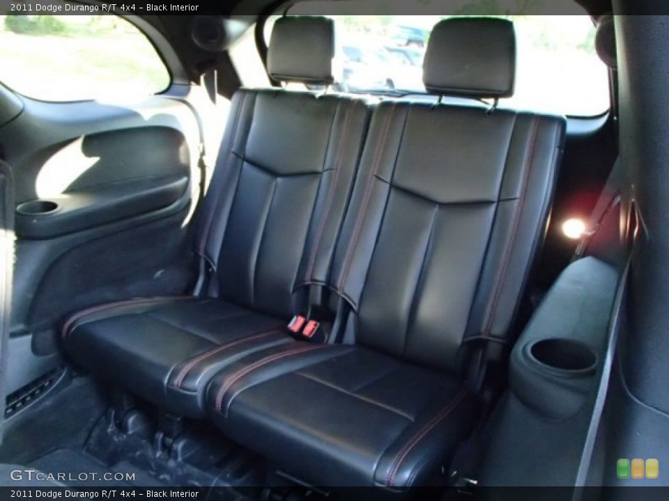 Black Interior Rear Seat for the 2011 Dodge Durango R/T 4x4 #87373054