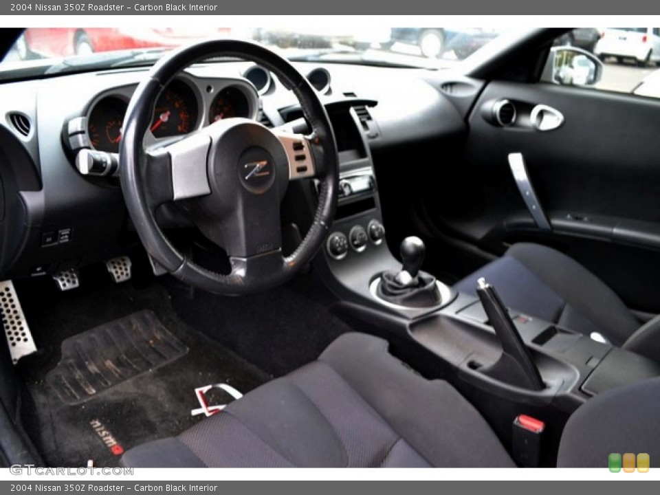 Carbon Black 2004 Nissan 350Z Interiors