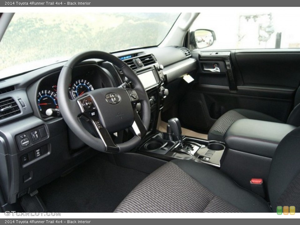 Black Interior Photo for the 2014 Toyota 4Runner Trail 4x4 #87375442